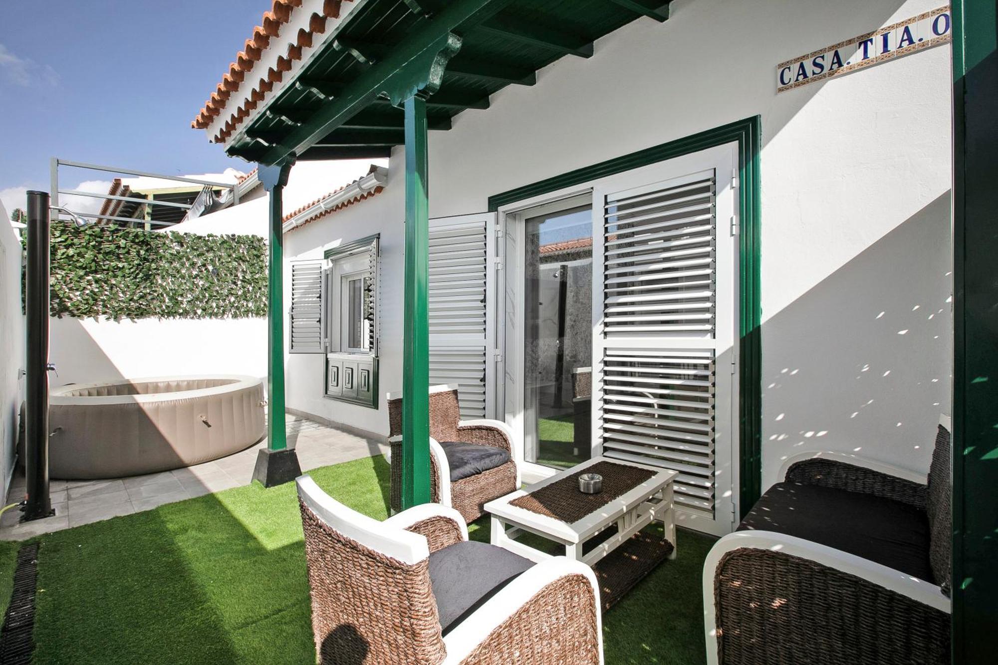 Villa Casa Tia Osa Abades  Exterior foto